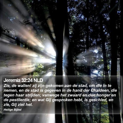 Jeremia 32:24 NLD Bible Verse Image