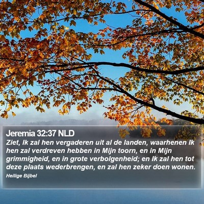 Jeremia 32:37 NLD Bible Verse Image