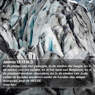 Jeremia 33:13 NLD Bible Verse Image