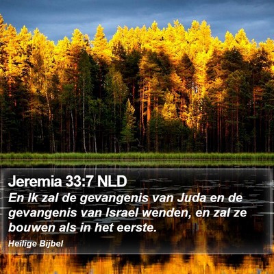Jeremia 33:7 NLD Bible Verse Image