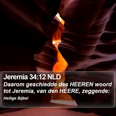 Jeremia 34:12 NLD Bible Verse Image