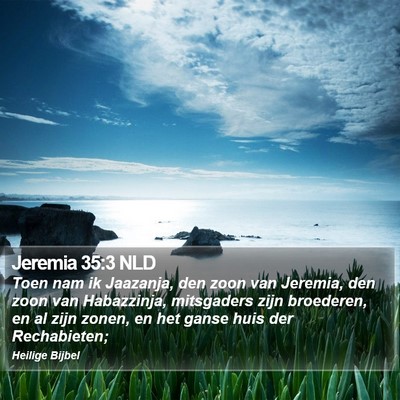 Jeremia 35:3 NLD Bible Verse Image