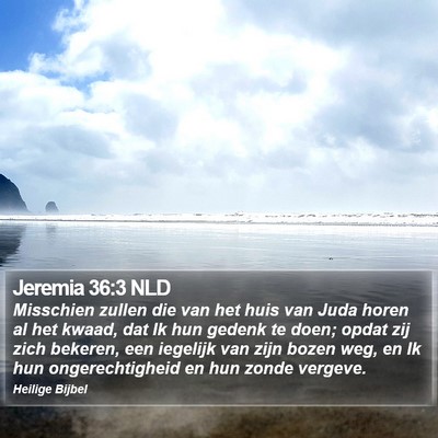 Jeremia 36:3 NLD Bible Verse Image