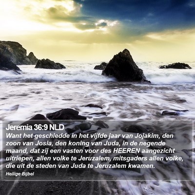 Jeremia 36:9 NLD Bible Verse Image
