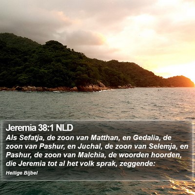 Jeremia 38:1 NLD Bible Verse Image