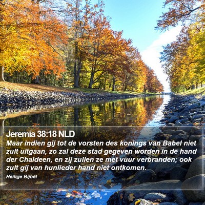 Jeremia 38:18 NLD Bible Verse Image