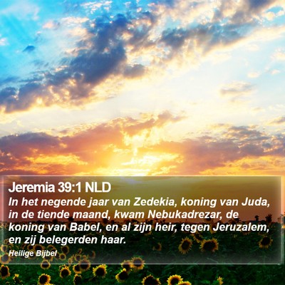 Jeremia 39:1 NLD Bible Verse Image