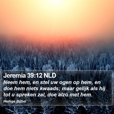 Jeremia 39:12 NLD Bible Verse Image