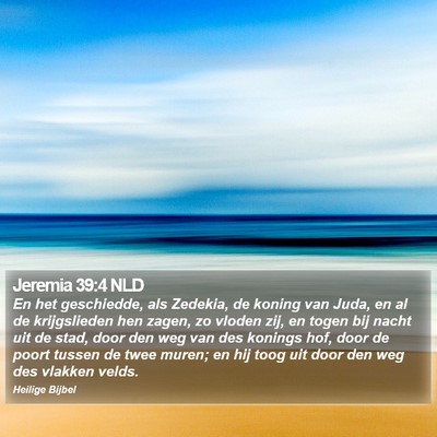 Jeremia 39:4 NLD Bible Verse Image