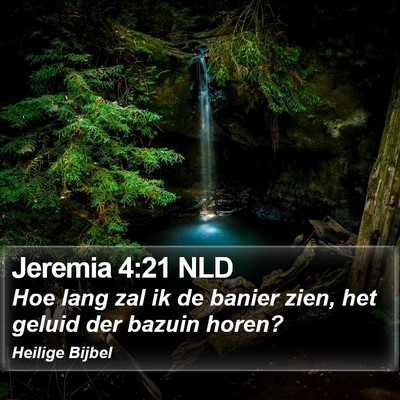 Jeremia 4:21 NLD Bible Verse Image