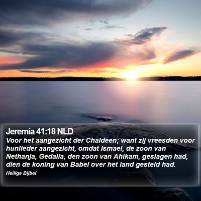 Jeremia 41:18 NLD Bible Verse Image