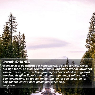 Jeremia 42:18 NLD Bible Verse Image