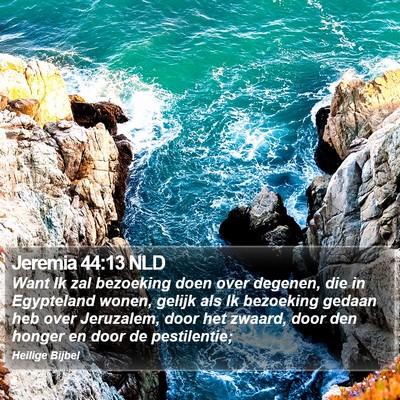 Jeremia 44:13 NLD Bible Verse Image