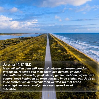 Jeremia 44:17 NLD Bible Verse Image