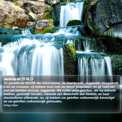 Jeremia 44:25 NLD Bible Verse Image