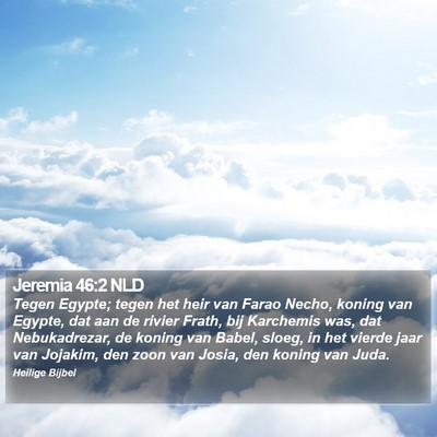 Jeremia 46:2 NLD Bible Verse Image
