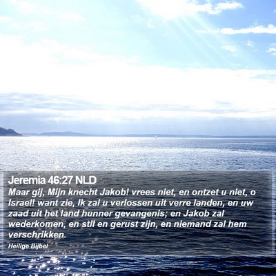 Jeremia 46:27 NLD Bible Verse Image