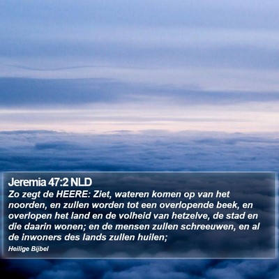Jeremia 47:2 NLD Bible Verse Image
