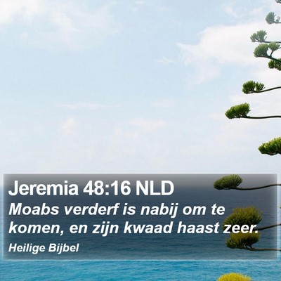 Jeremia 48:16 NLD Bible Verse Image