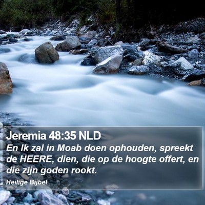 Jeremia 48:35 NLD Bible Verse Image