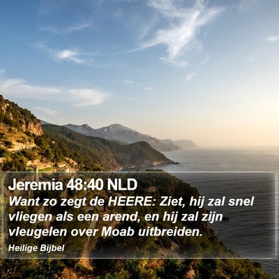 Jeremia 48:40 NLD Bible Verse Image