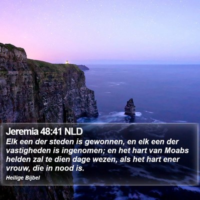 Jeremia 48:41 NLD Bible Verse Image