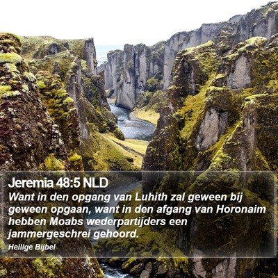 Jeremia 48:5 NLD Bible Verse Image