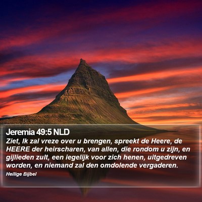 Jeremia 49:5 NLD Bible Verse Image