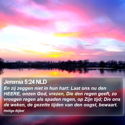 Jeremia 5:24 NLD Bible Verse Image