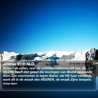Jeremia 51:11 NLD Bible Verse Image