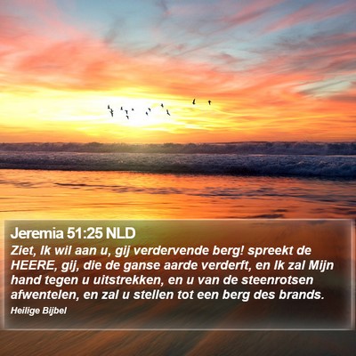 Jeremia 51:25 NLD Bible Verse Image