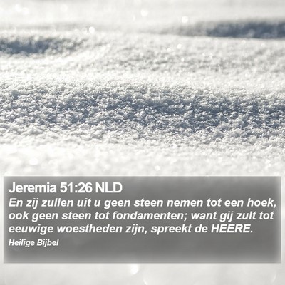 Jeremia 51:26 NLD Bible Verse Image
