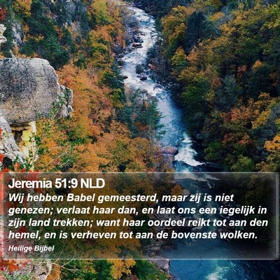 Jeremia 51:9 NLD Bible Verse Image