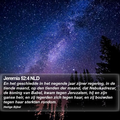 Jeremia 52:4 NLD Bible Verse Image