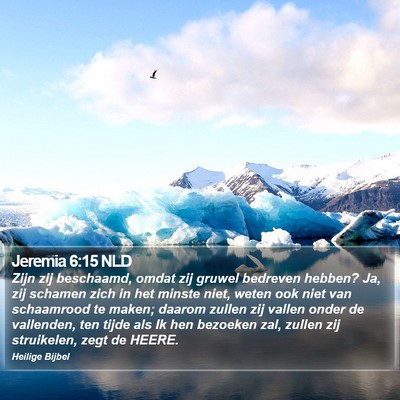Jeremia 6:15 NLD Bible Verse Image