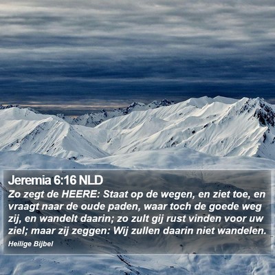 Jeremia 6:16 NLD Bible Verse Image