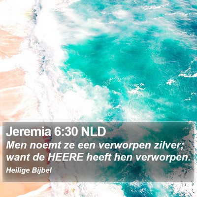 Jeremia 6:30 NLD Bible Verse Image