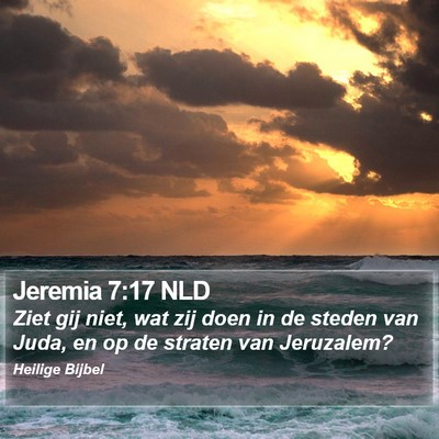 Jeremia 7:17 NLD Bible Verse Image
