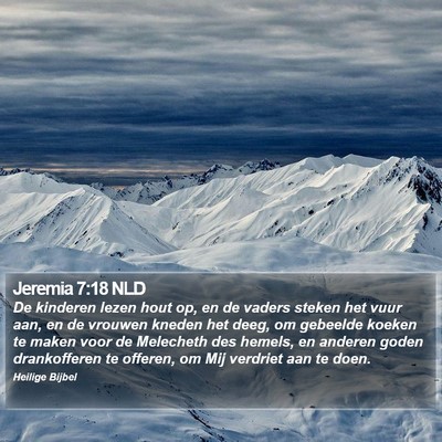Jeremia 7:18 NLD Bible Verse Image