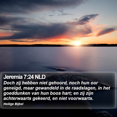 Jeremia 7:24 NLD Bible Verse Image