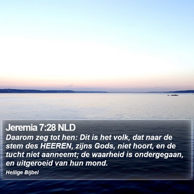 Jeremia 7:28 NLD Bible Verse Image