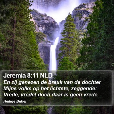 Jeremia 8:11 NLD Bible Verse Image