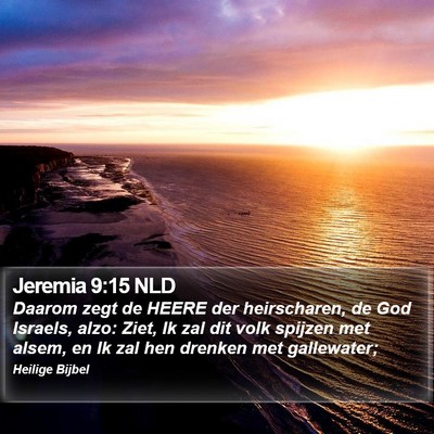 Jeremia 9:15 NLD Bible Verse Image
