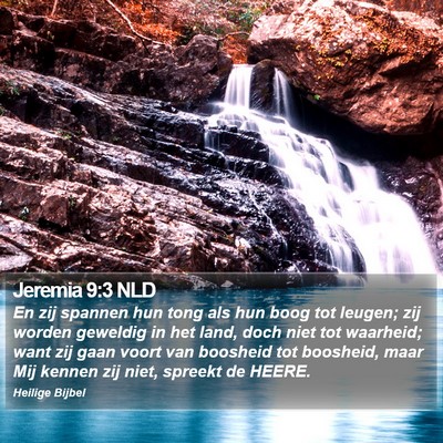 Jeremia 9:3 NLD Bible Verse Image