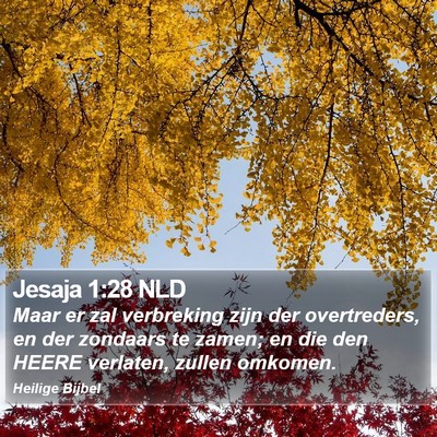 Jesaja 1:28 NLD Bible Verse Image