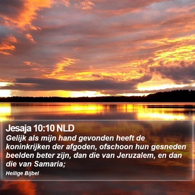 Jesaja 10:10 NLD Bible Verse Image