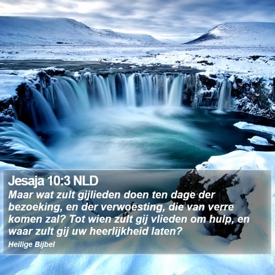 Jesaja 10:3 NLD Bible Verse Image