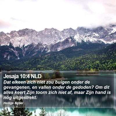 Jesaja 10:4 NLD Bible Verse Image