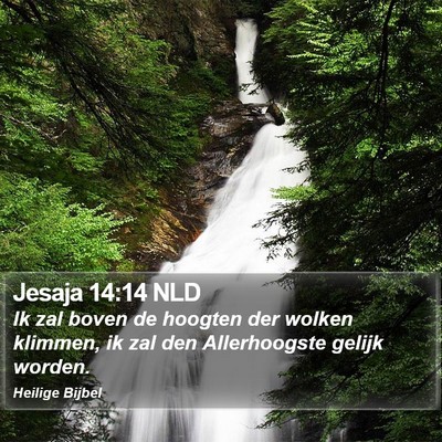 Jesaja 14:14 NLD Bible Verse Image