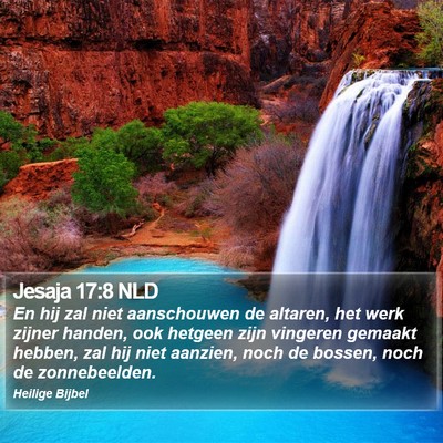 Jesaja 17:8 NLD Bible Verse Image